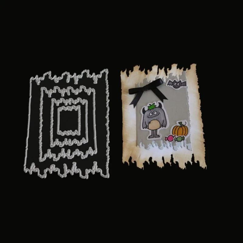 4 шт. декоративные штампы и для резки металла | Дом сад