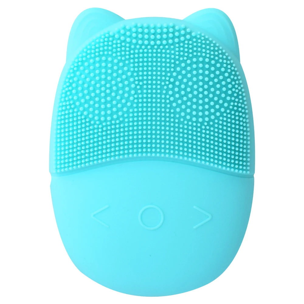 

05 Brush Electric Facial Cleanser Professional Ultrasonic Vibration Battery Face Skin Blackhead Remover Pore Cleaner Face