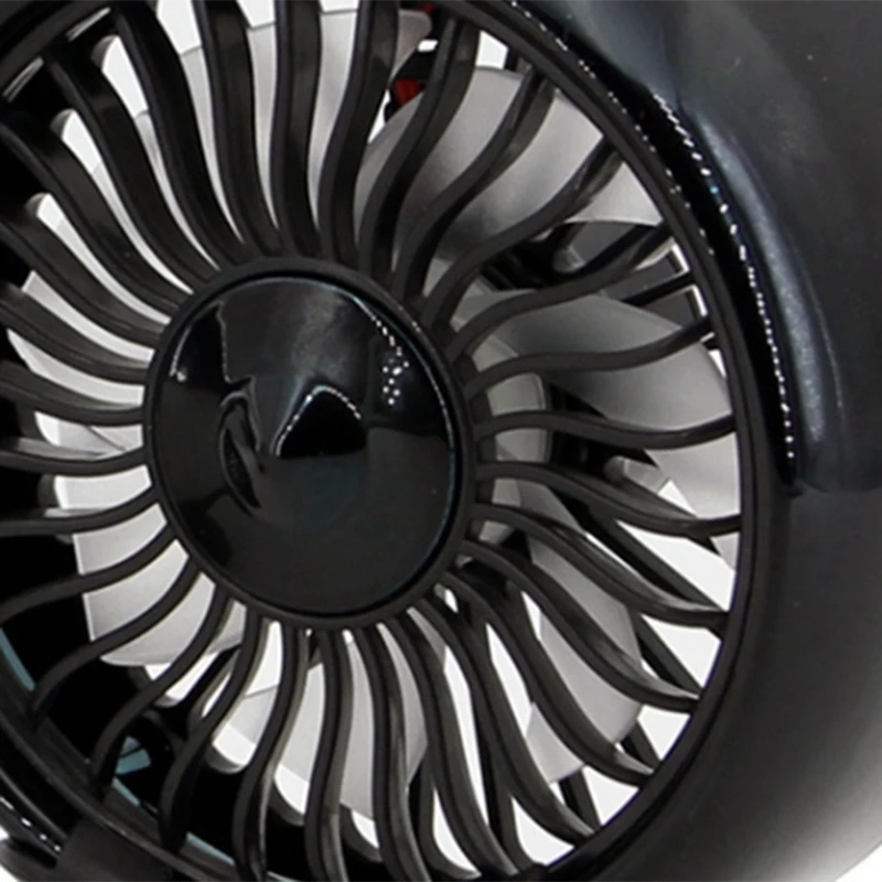 

3 Speed Adjustment USB Car Fan Air Conditioner Dashboard Cooling Fan
