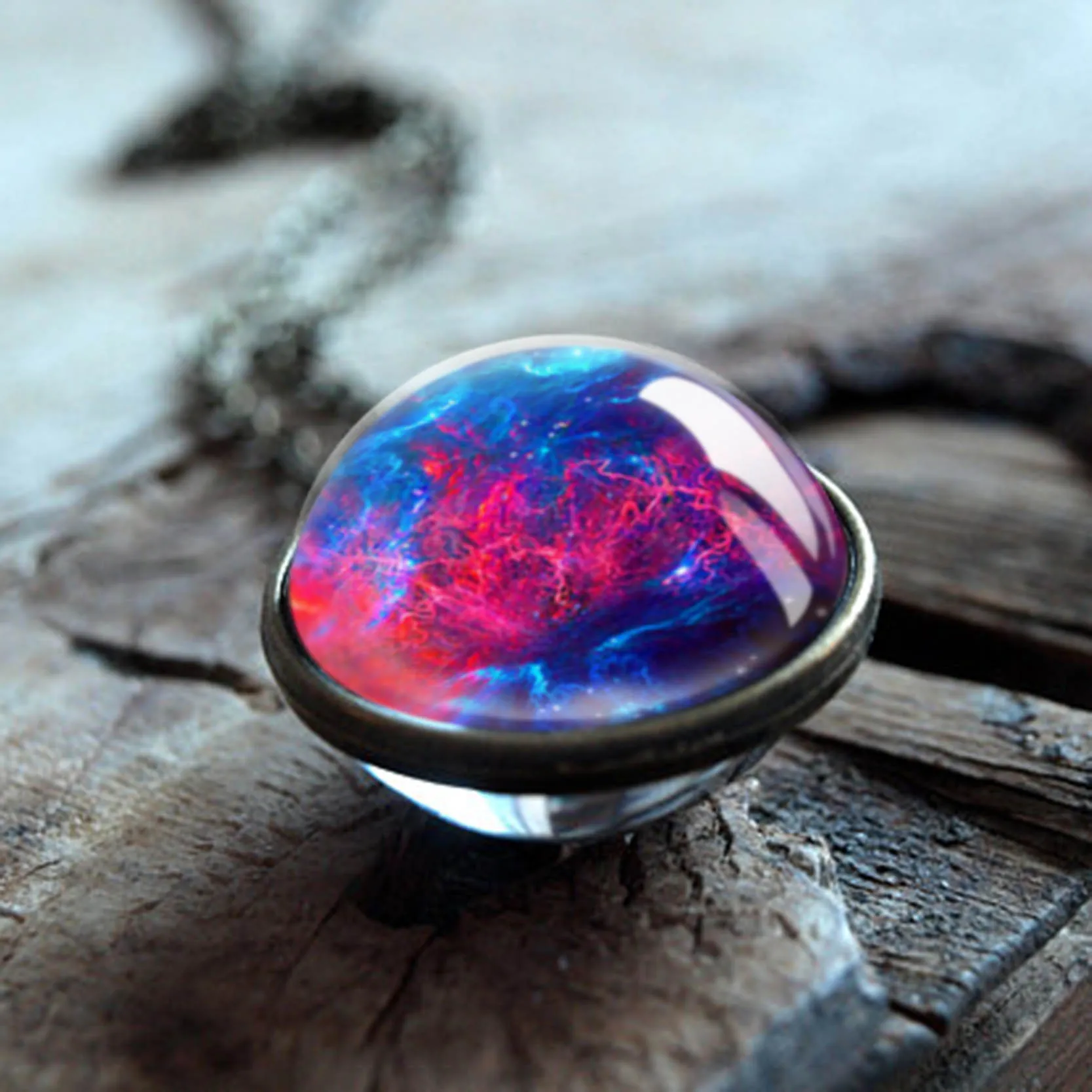 2019 новая галактика двухсторонняя подвеска наружное пространство ожерелье