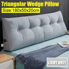 Европейская поясная подушка Removab, большая подушка для спины дивана, длинная треугольная Наволочка на подголовник, татами, подушка 180x50x20 см