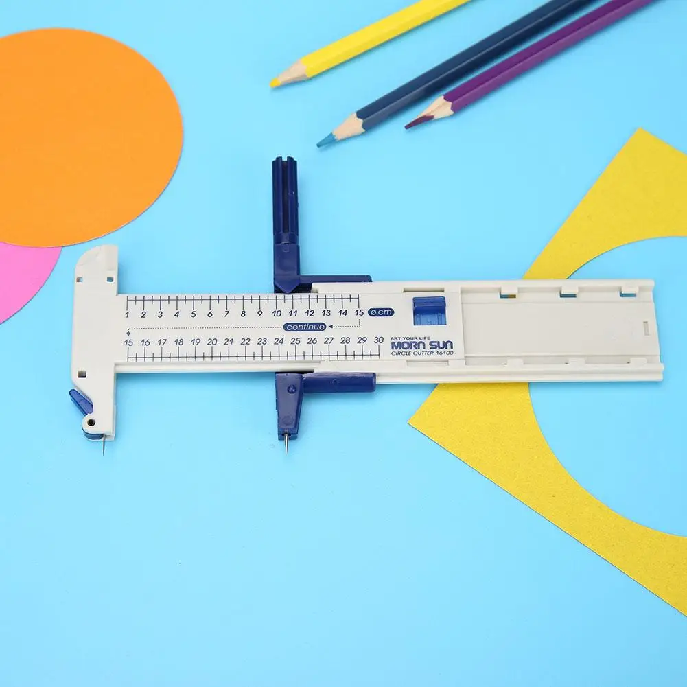 Резак с компасом круглый нож двухрежущие компасы бумажный резак термоусадочная