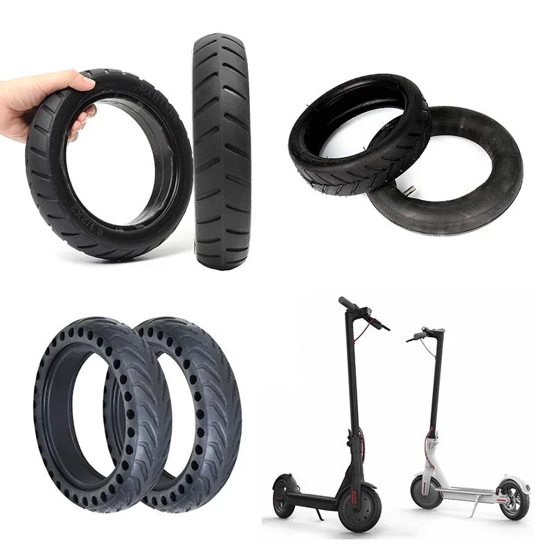 

Anti-Explosion 8 1/2x2 Inner Tubes Pneumatic Tires Durable Thick Wheels Solid Outer Tyres for Xiaomi Mijia M365 Electric Scooter