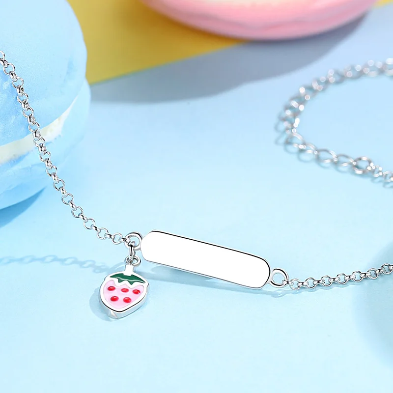 Женский браслет из серебра 925 пробы с эмалью|Индивидуальные Браслеты| |