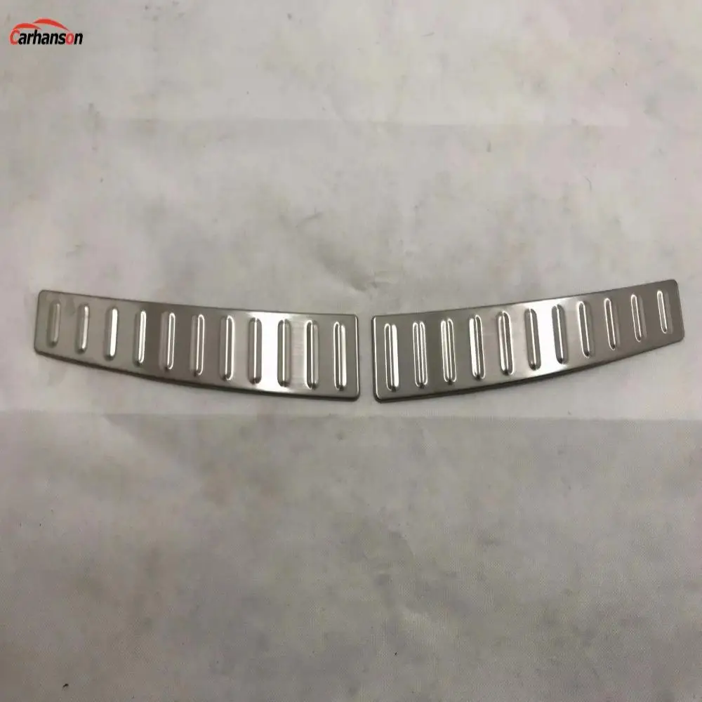 Для Tesla Model S автомобильные стильные аксессуары из нержавеющей стали задний