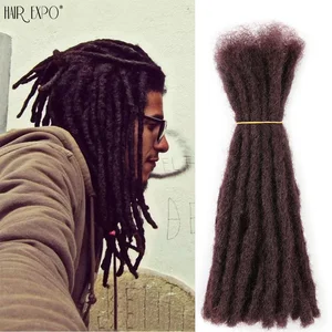 Image for Genuine Dreadlocks Synthetic Handmade Pure Color   