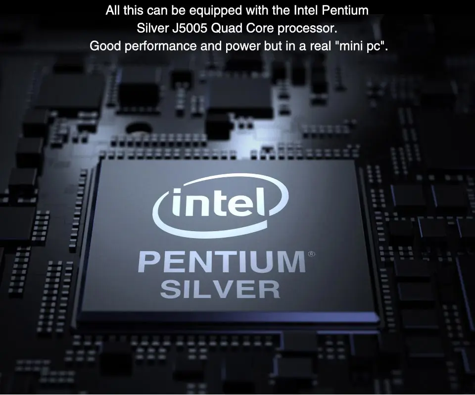 MINIX NEO J50C-4 официальный WINDOWS 10 PRO Серия Мини ПК Intel Pentium серебристый J5005 DDR4 4 ГБ/64 Гб HDMI 2,0 Vesa крепление мини ПК