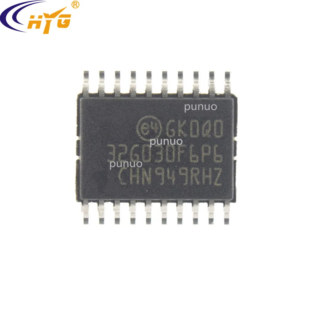 Оригинальная аутентичная Инкапсуляция STM32G030F6P6 TSSOP20 8b MCU 10b ADC 32Kb Flash 2 0-3 6 В таймеры