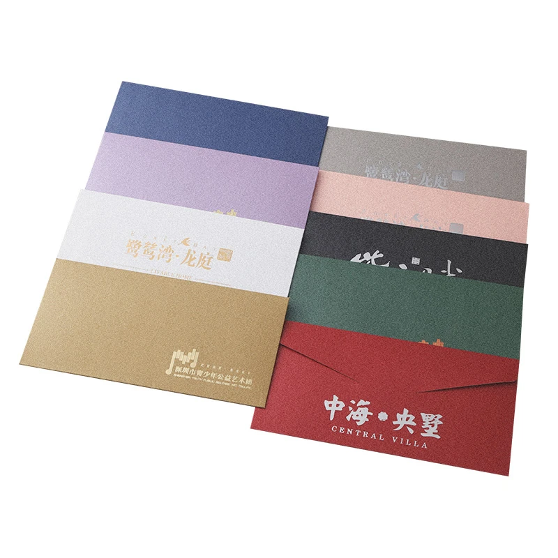 Пользовательский конверт ручной работы в стиле ретро Цвет кружевные шелковые