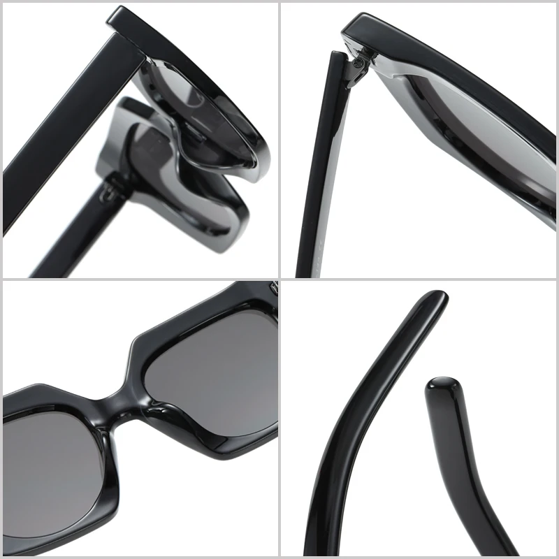 Новинка 2020 классические квадратные Красочные Солнцезащитные очки женские