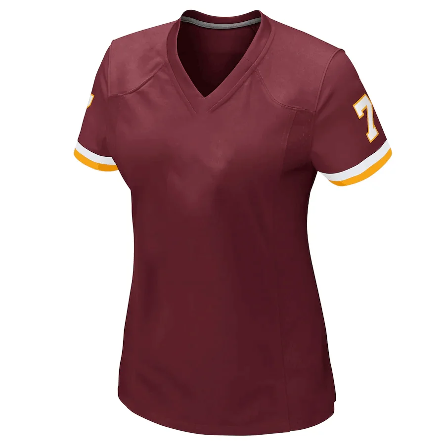 

2021 Women's Fans Rugby Jerseys Chase Young Sean Taylor Antonio Gibson Sports Fans American Football Washington Jersey T-Shirts