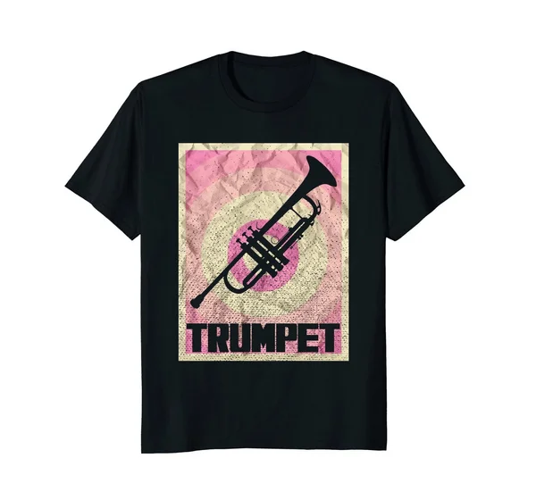 

Vintage Trumpet Men's Cotton T-shirt