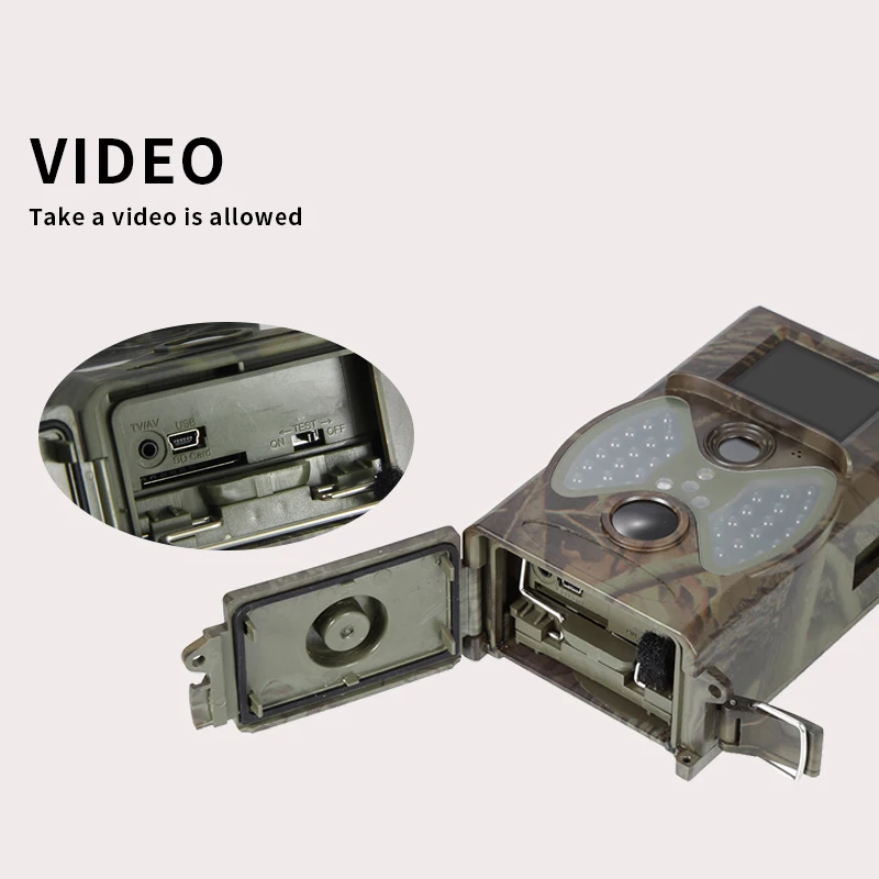 Фотоловушка HC300A фотоловушка для охоты с оленем камера 12MP 1080P 940NM Охотничья