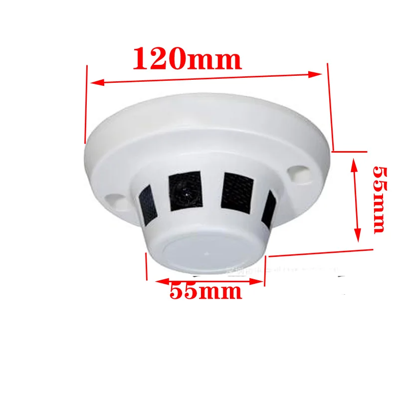 POE H.265/H.264 2MP 3MP 4MP 5MP HD детектор дыма с инфракрасным ночным видением для помещений DC