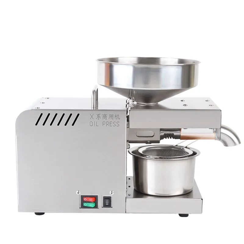 Автоматический бытовой пресс для льняного масла 110 В/220 В кунжутного арахисового
