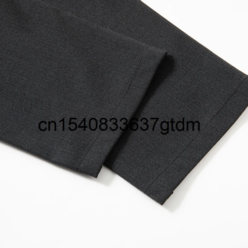 

Spring 2021 new men's Plus Size straight business casual pants men's fat trousers