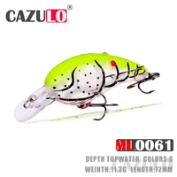 fishing accessories lures floating crankbait isca artificial weights 11 3g 7 2cm pesca accesorios mar wobblers carpe fish leurre
