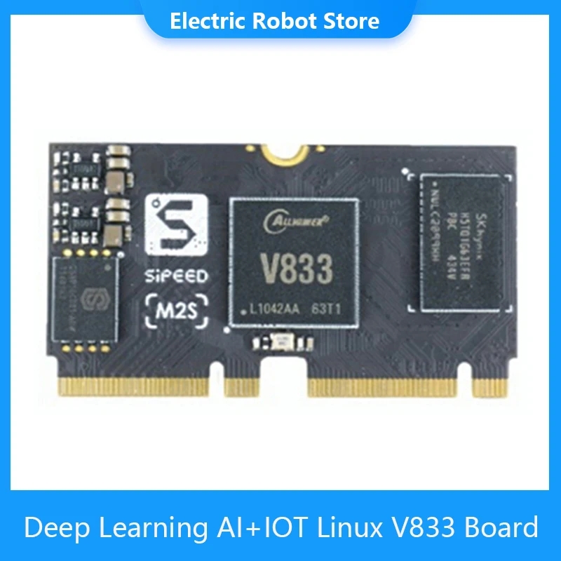 Sipeed MAIX-II M2S разработанная плата глубокого обучения AI + IOT Linux V833 |