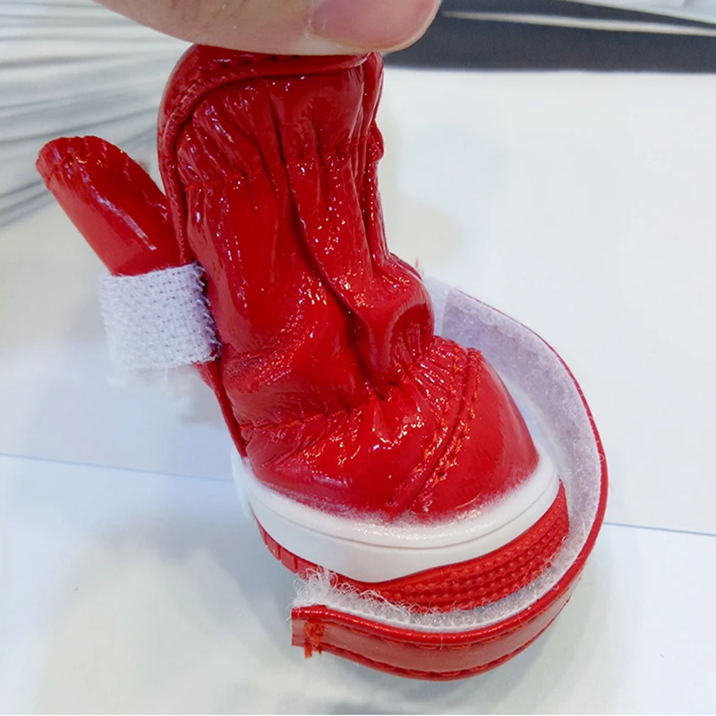 Горячая Распродажа зимняя обувь для собак чихуахуа щенка противоскользящие