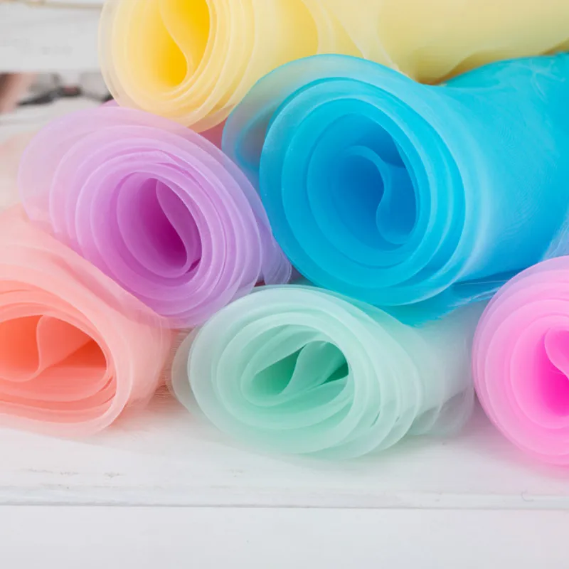 Органза размером 100x150 см искусственная ткань для свадьбы органза домашвечерние