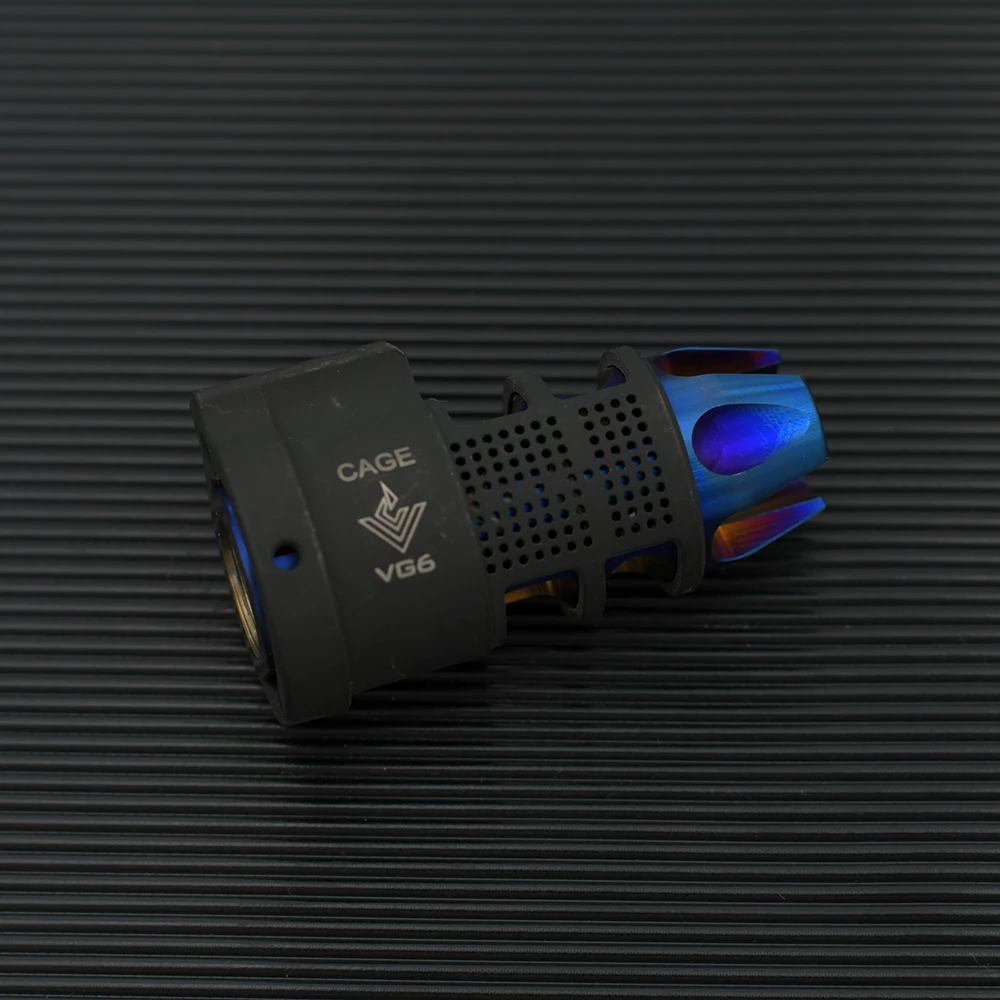 14 мм CCW цветной резьба VG6 EPSILON 556 подавитель адаптер компенсатор для Gel Blaster Airsoft AEG