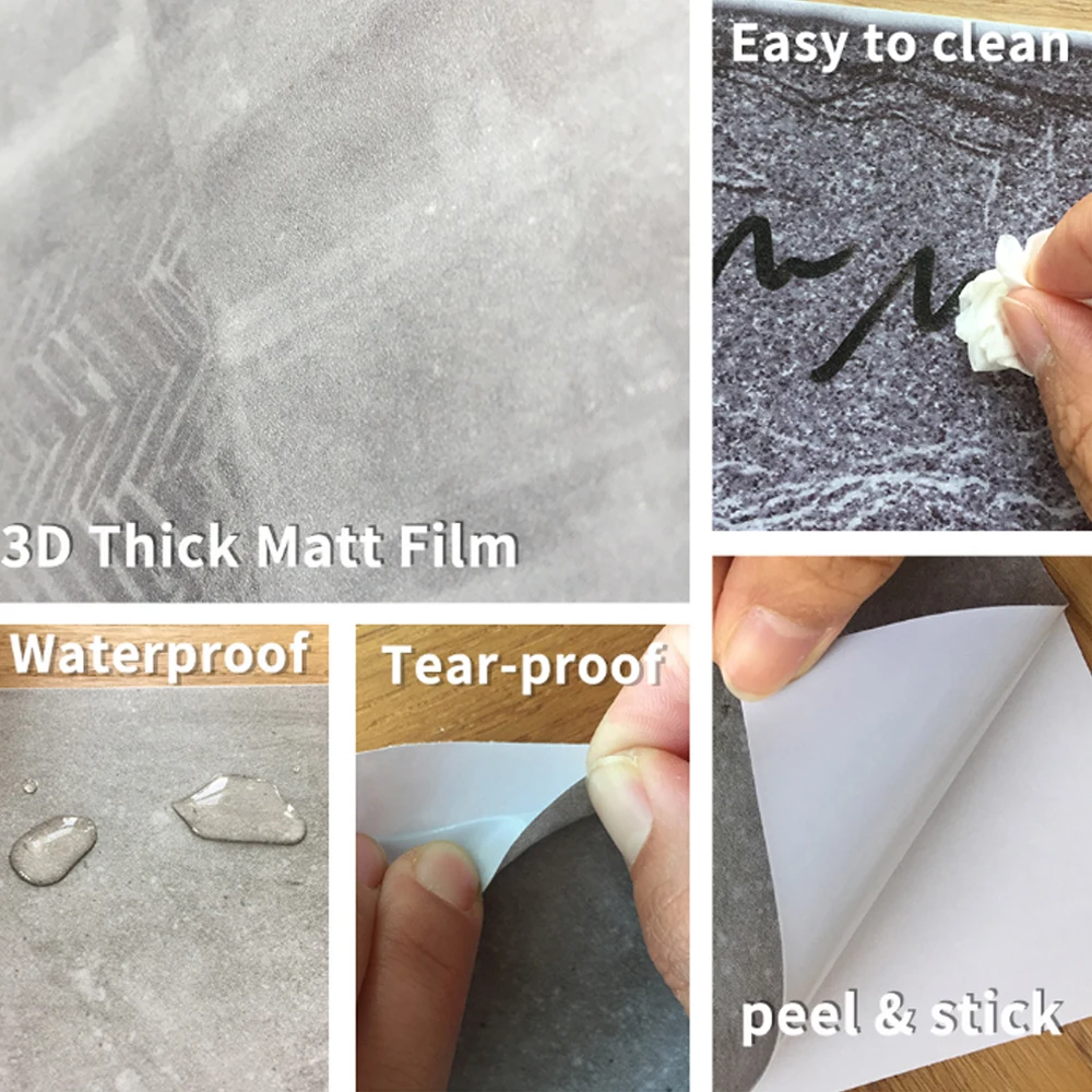 3D Стиль стены Стикеры кирпича плитки Самоклеящаяся мозаика Кухня Настенный