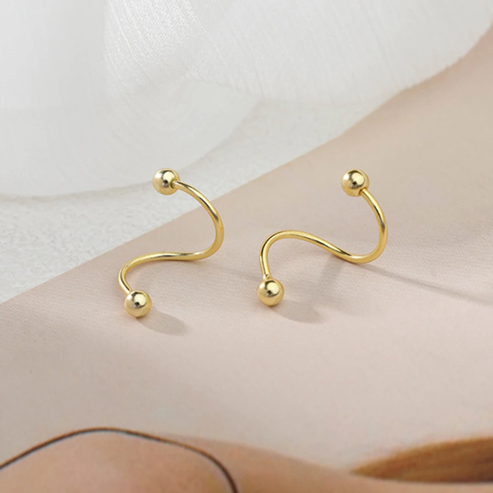 

Temperament Women Contracted Fashion Simple Stud Earrings Simple Elegant Fine Jewelry Ear Ring Sell Like Hot Cakes Earrings