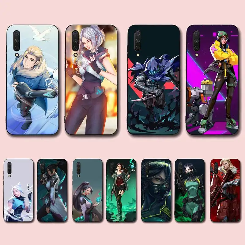 

Valorant Phone Case for Xiaomi mi 5 6 8 9 10 lite pro SE Mix 2s 3 F1 Max2 3