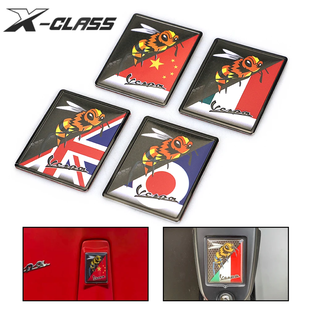 

Новый передний значок для мотоцикла, 3D наклейка с логотипом 3M, аксессуары для Piaggio Vespa GTS 250 300 Sprint Primavera 150 LX150 S150