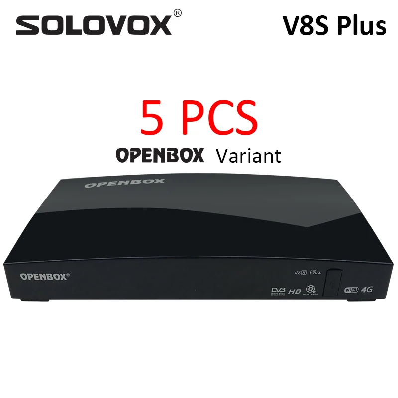 Спутниковый ТВ приемник SOLOVOX OPENBOX V8S PLUS 5 шт. DVB S2 Поддержка карты совместное