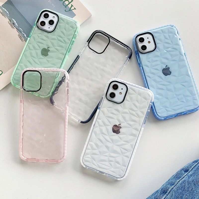 Блестящий Мягкий чехол из ТПУ для телефона iPhone 11 Pro Max SE 2020 6 6S 7 8 Plus X XR XS мягкий