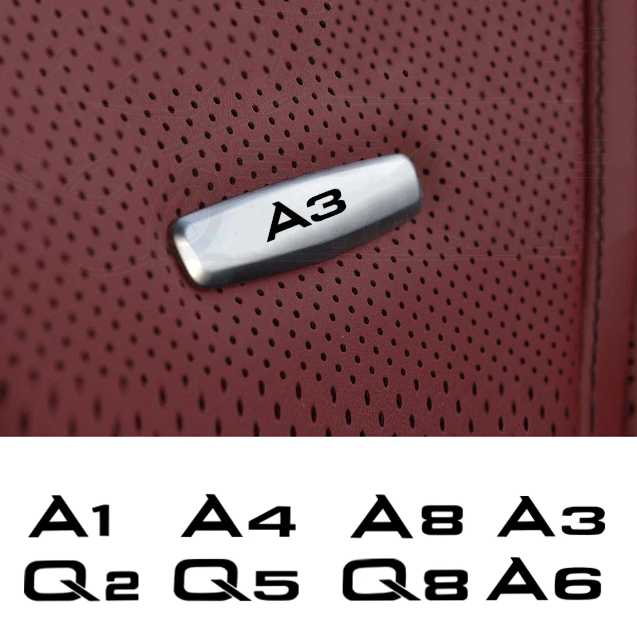 Детское кресло для автомобиля Наклейка на переднее сиденье металлические значки