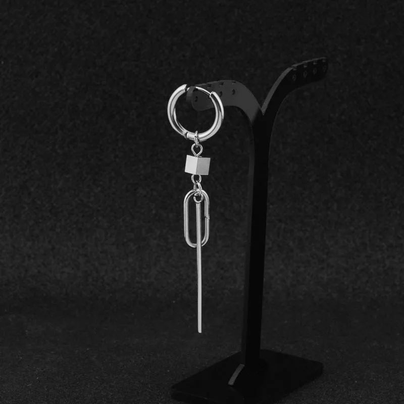 Мужская серьга мужские одиночные сережки из нержавеющей стали ювелирные изделия