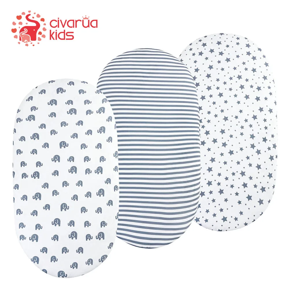 Комплект простыней для люльки 1 упаковка ультрамягких эластичных пеленок