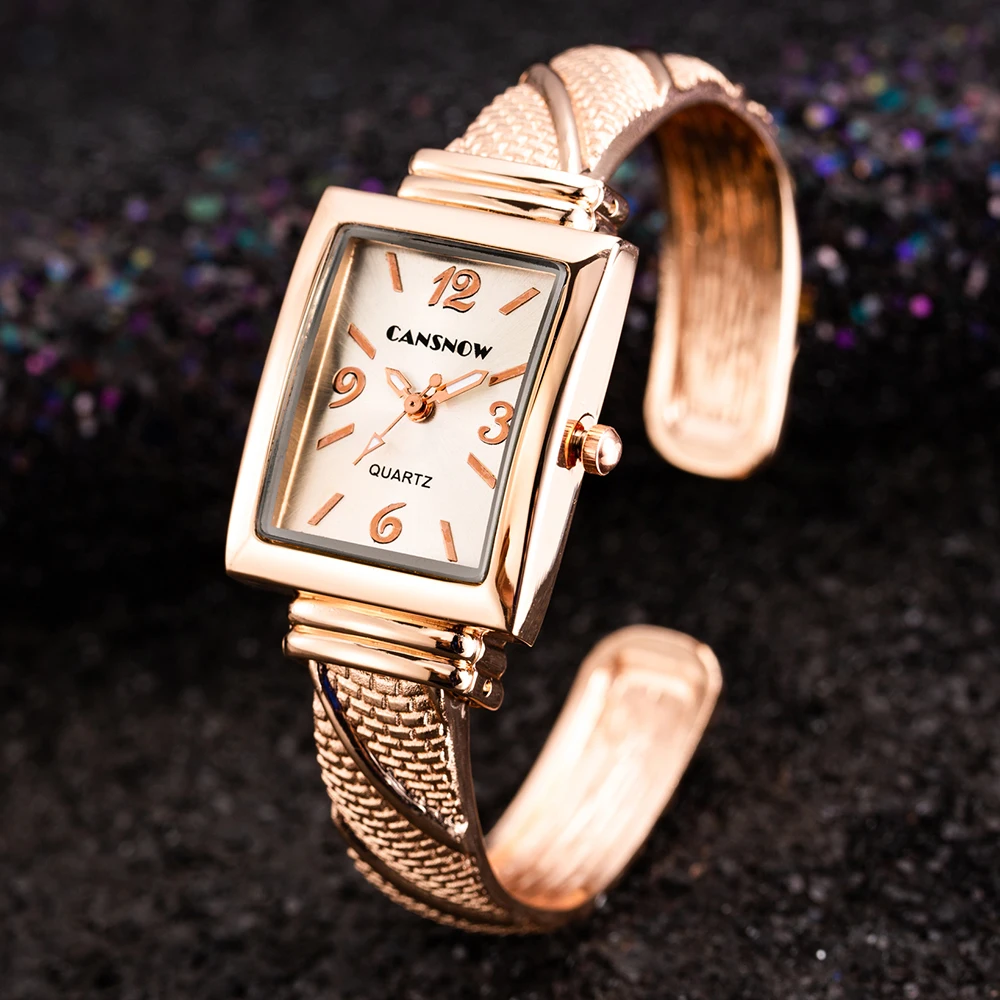 

2020 New Fashion Women Luxury Rectangular Quartz Watch Bracelet Casual Clock Free Shipping Reloj Mujer Montre Femme Zegarek Saat