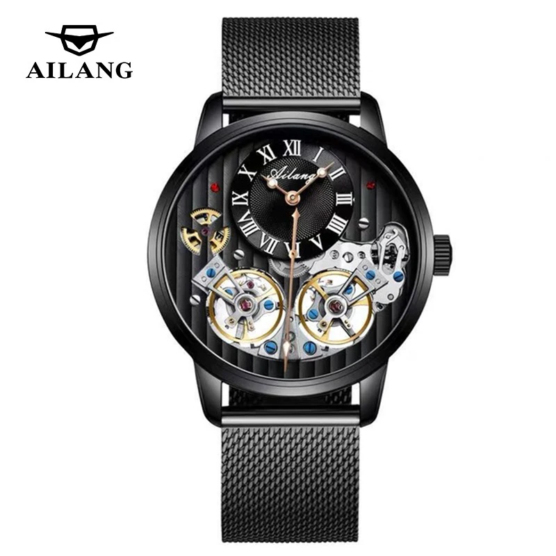 Часы наручные AILANG Мужские автоматические роскошные брендовые механические