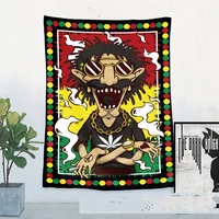 rock hip hop reggae posters banners music studio wall decoration hanging painting waterproof cloth polyester fabric flags e5