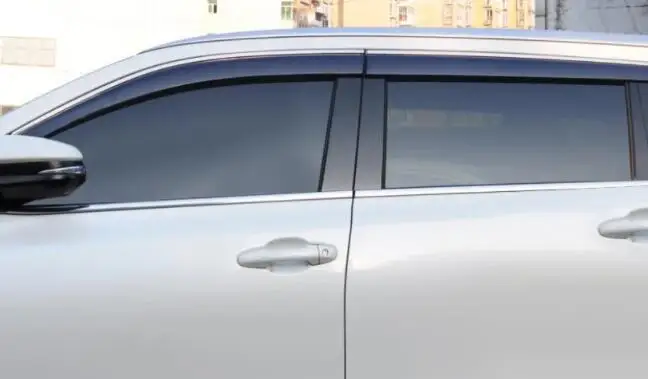 Козырек для боковых окон Toyota Highlander 2009-2015 2016 2017 2018 2019 2020 |