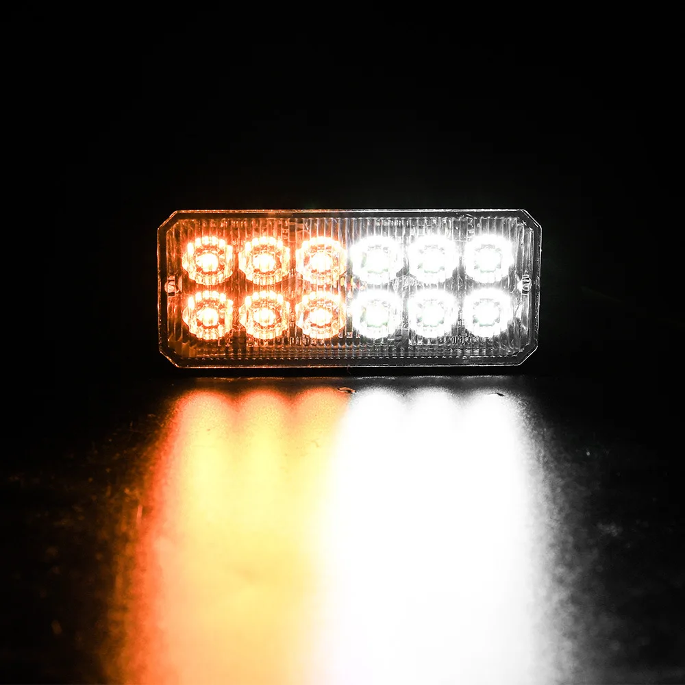 Универсальная 12В 24В 36 Вт 12leds Стробоскопическая мигающая световая сигнализация