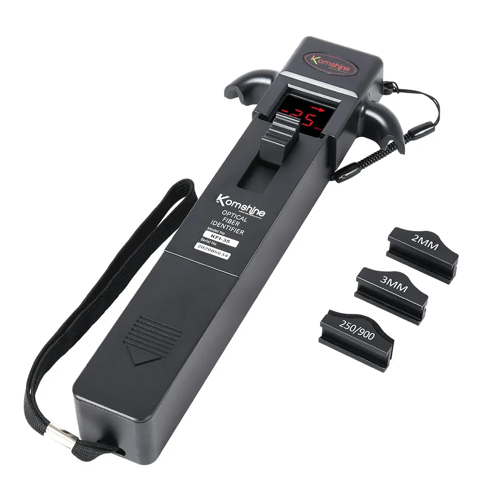 Волоконный идентификатор KomShine Φ живого волокна оптического с одной клавишей