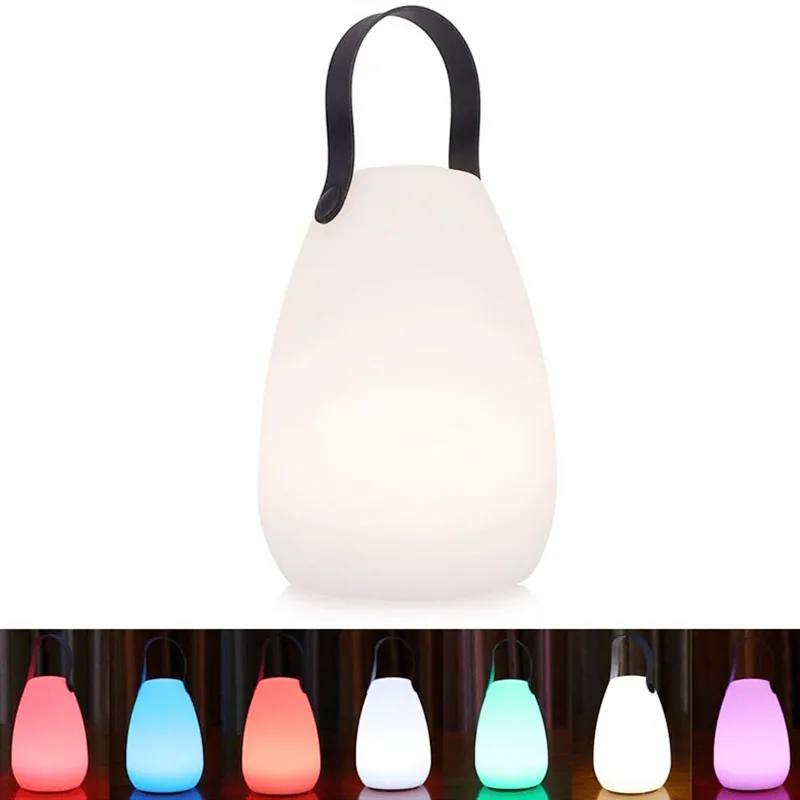 

Outdoor Indoor Waterproof Light Up Portable LED Decorative Table Garden Lamps Events Camping Mood Lights with Remote Control