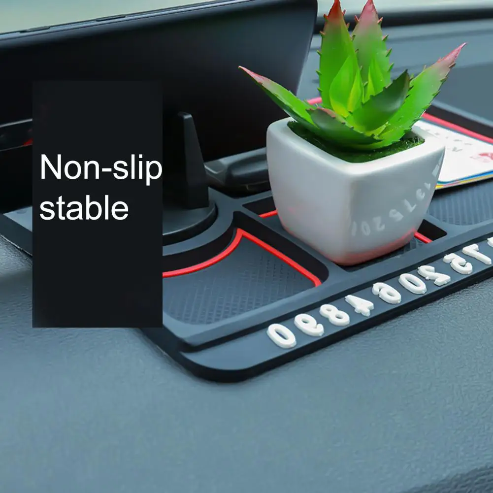 Car Dashboard Phone Holder Anti-Slip Mat Mount Anti-skid Temporary Parking Card | Автомобили и мотоциклы
