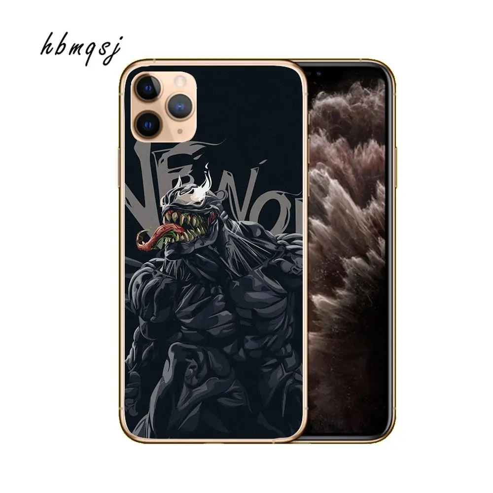 Классный чехол для iphone 11 с логотипом силиконовый мягкий изображением яда тигра