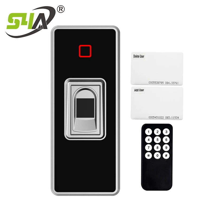 F6 IP68 водонепроницаемая система контроля доступа по отпечаткам пальцев Rfid Контроль доступа Лер Wiegand 26 считыватель отпечатков пальцев антивандальный Открыватель двери - Цвет: F6