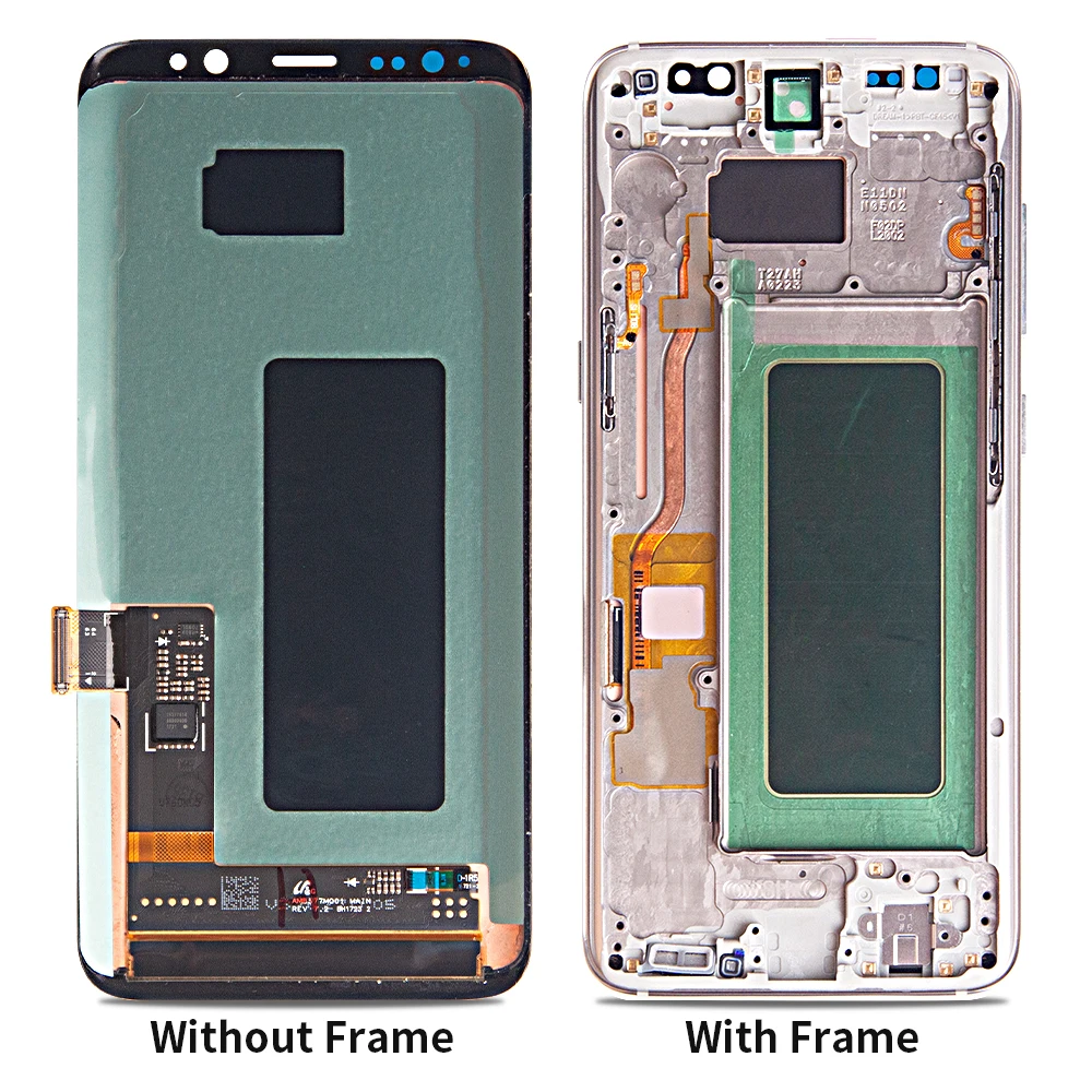 Супер Amoled Lcd для Samsung S8 Plus G955/S8 G950 ЖК дисплей кодирующий преобразователь