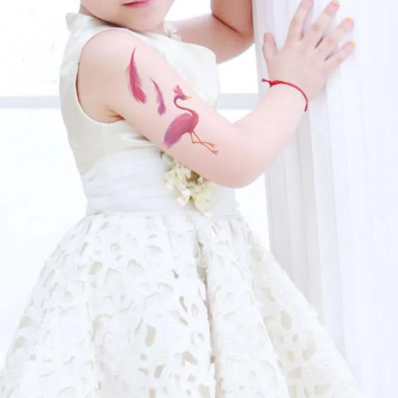 5 шт. милые Водонепроницаемый мультфильм Татуировка животных наклейки