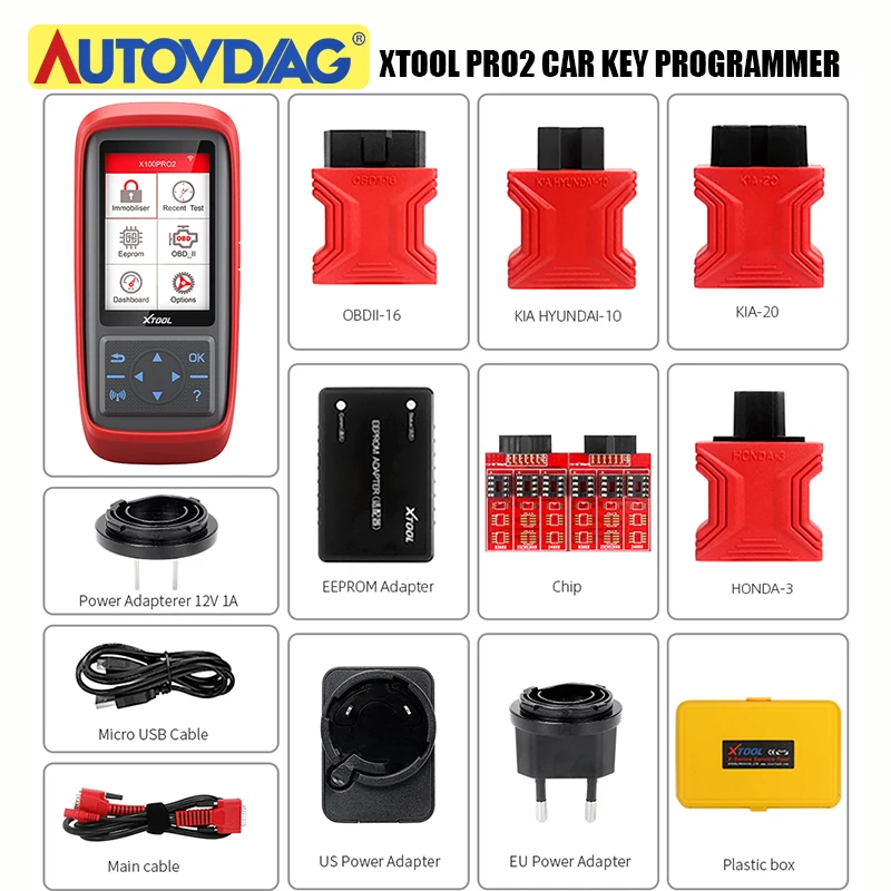 XTOOL X100 PRO2 OBD2 сканер автоматический ключ программатор сброс ECM иммобилайзер/ЭБУ/OBD2
