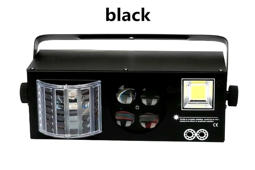 Светодиодный лазерный проектор диско светильник мини автовспышка RGB