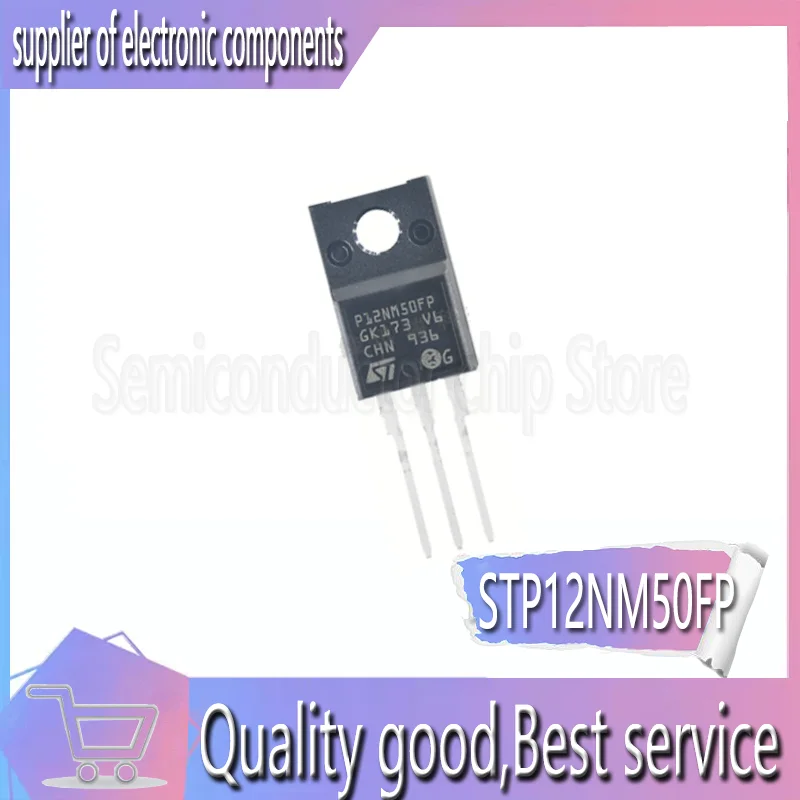

10pcs/lot P12NM50FP STP12NM50FP New stock TO-220F 550V 12A