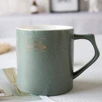 high capacity modern simple mug nordic with handle ceramic mug for couple kubki do kawy i herbaty office coffee milk drinkware